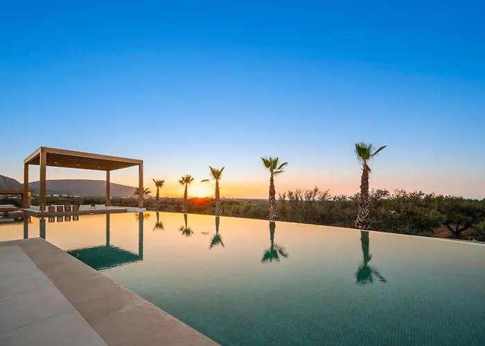 Anassa - Luxurious 4-bedroom With Private Pool By Temma Villa Hersonissos (Crete)